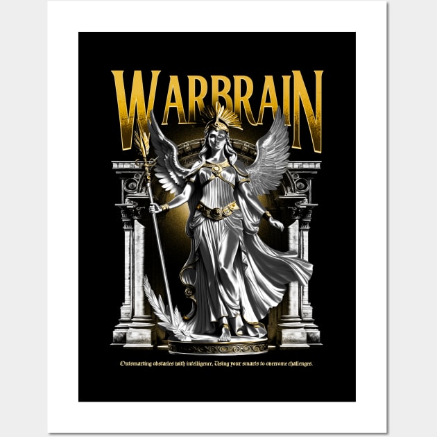 Athena Warbrain Wall Art by Snoobdesignbkk